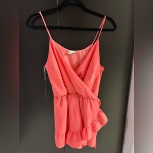 Coral Romper